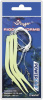Сабики Rigged Worms 8 0 0.8mm Glow